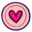 circle_doodle_heart_plate_shape_valentine_favorite_button_icon_146721